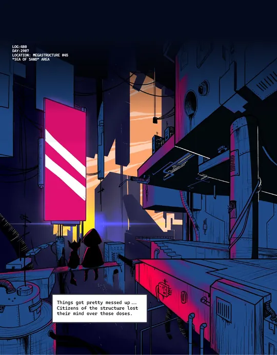 Desert Arc, panel 1
