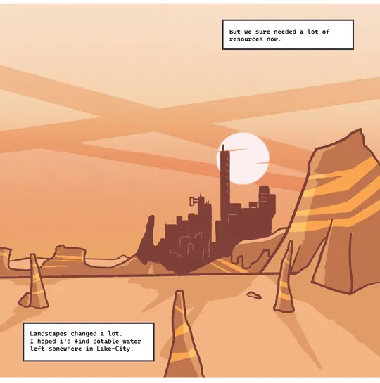 Desert Arc, panel 3